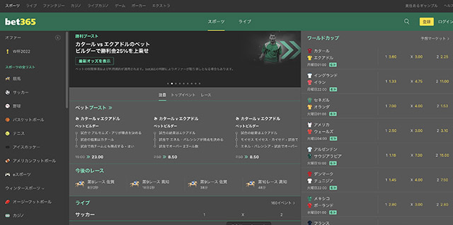 ゴルフに賭けられるおすすめのブックメーカーベット３６５